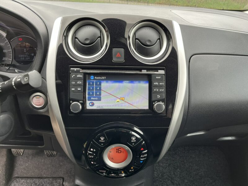 Nissan Note 1.2 1wł Oryginal Lakier Climatronic Navi Key Less Stan BDB BEzwypadk II (2013-)