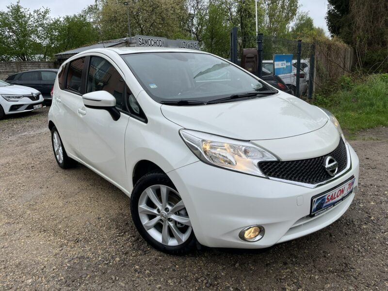 Nissan Note 1.2 1wł Oryginal Lakier Climatronic Navi Key Less Stan BDB BEzwypadk II (2013-)
