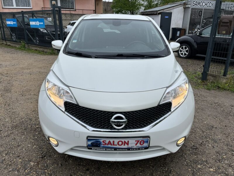 Nissan Note 1.2 1wł Oryginal Lakier Climatronic Navi Key Less Stan BDB BEzwypadk II (2013-)