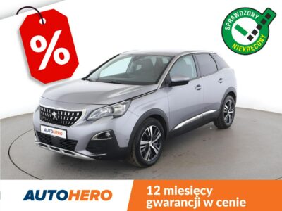 Peugeot 3008 automat półskóra virtual cocpit navi kamera czujniki parkowania II (2016-)