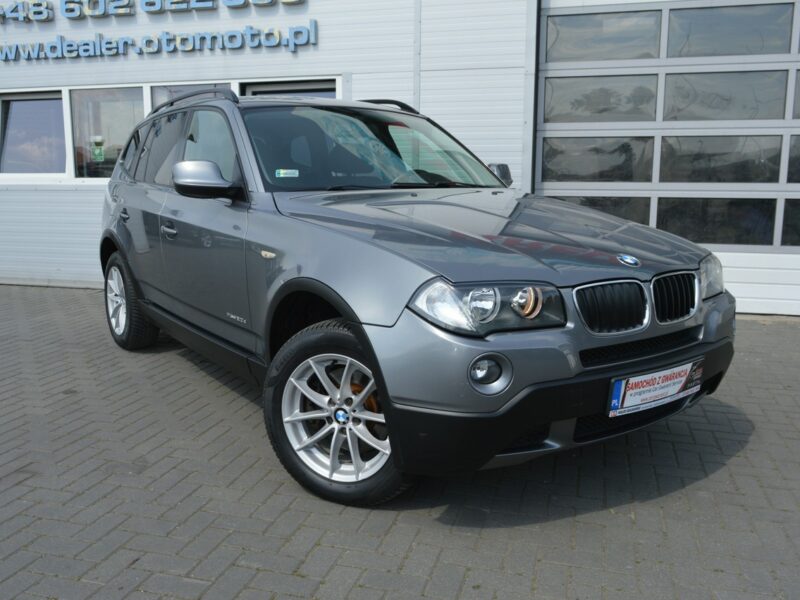 BMW X3 2.0 D 4x4 Serwisowany Bezwypadkowy Nowy rozrząd i dwumasa 177 tys.km. E83 (2003-2010)