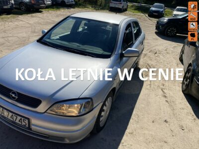 Opel Astra Polski salon, klimatyzacja, drugie koła, niski przebieg, 2 klucze G (1998-2009)