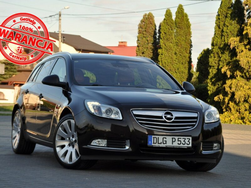 Opel Insignia 2.0CDTI(160KM)*Bi-Xenon*Led*Navi*El.Klapa*Rude Skóry*Chrom*Alu19"ASO A (2008-2017)