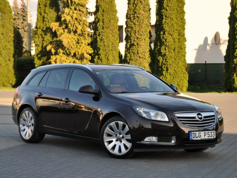 Opel Insignia 2.0CDTI(160KM)*Bi-Xenon*Led*Navi*El.Klapa*Rude Skóry*Chrom*Alu19"ASO A (2008-2017)