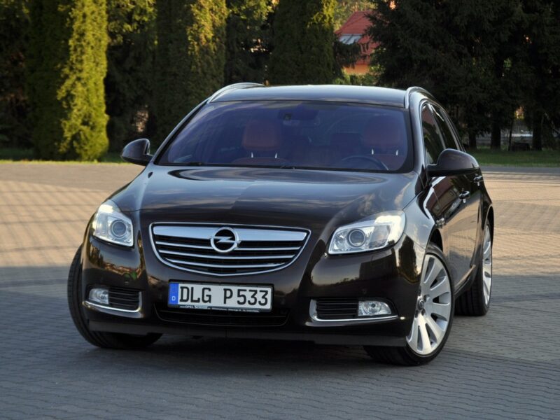 Opel Insignia 2.0CDTI(160KM)*Bi-Xenon*Led*Navi*El.Klapa*Rude Skóry*Chrom*Alu19"ASO A (2008-2017)
