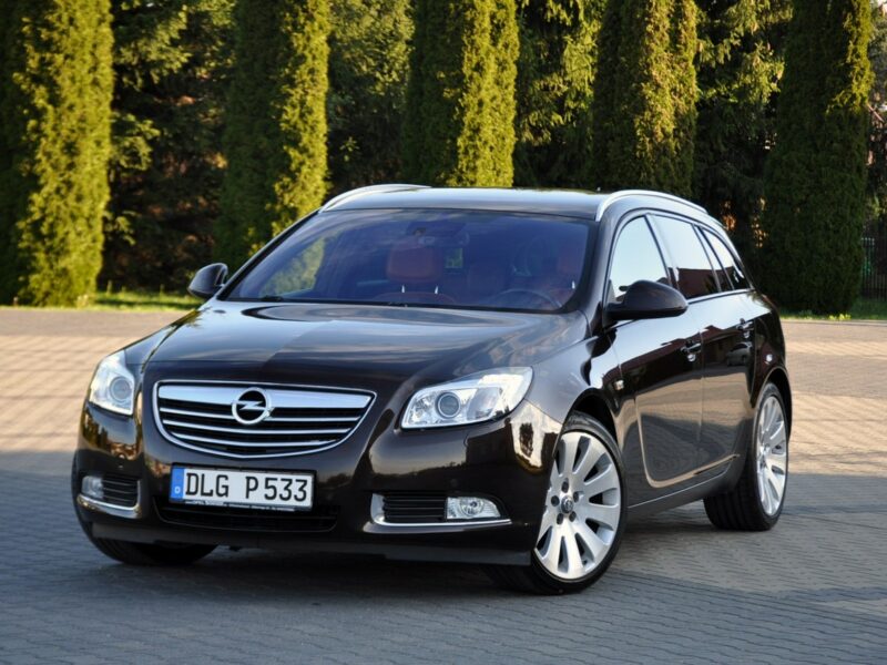 Opel Insignia 2.0CDTI(160KM)*Bi-Xenon*Led*Navi*El.Klapa*Rude Skóry*Chrom*Alu19"ASO A (2008-2017)