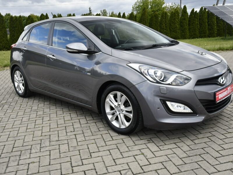 Hyundai i30 1,6 BENZ Kam.Cofania.Navi.Xenony.Skóry.Elektr.Fotele.Podg.Fot.LEDY I (2002-2013)