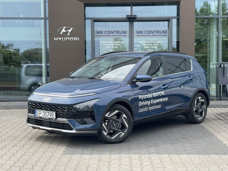 Hyundai Bayon 1.0 T-GDI 6MT 100KM Smart + Design + Tech - demo dostępne od ręki