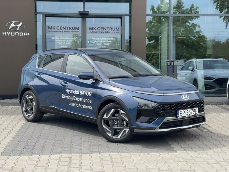 Hyundai Bayon 1.0 T-GDI 6MT 100KM Smart + Design + Tech - demo dostępne od ręki