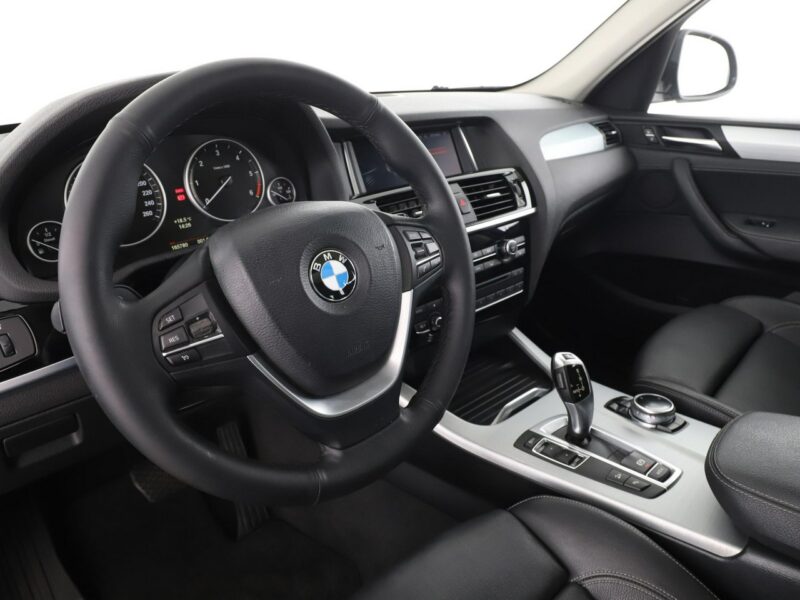 BMW X3 Automat 4x4 Skóra BI-Xenon duża navi grzane fotele pełna książka serwi F25 (2010-)
