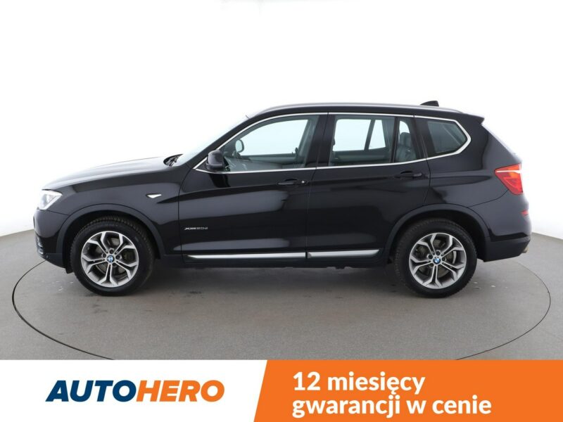 BMW X3 Automat 4x4 Skóra BI-Xenon duża navi grzane fotele pełna książka serwi F25 (2010-)