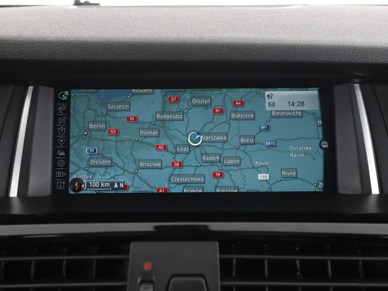 BMW X3 Automat 4x4 Skóra BI-Xenon duża navi grzane fotele pełna książka serwi F25 (2010-)
