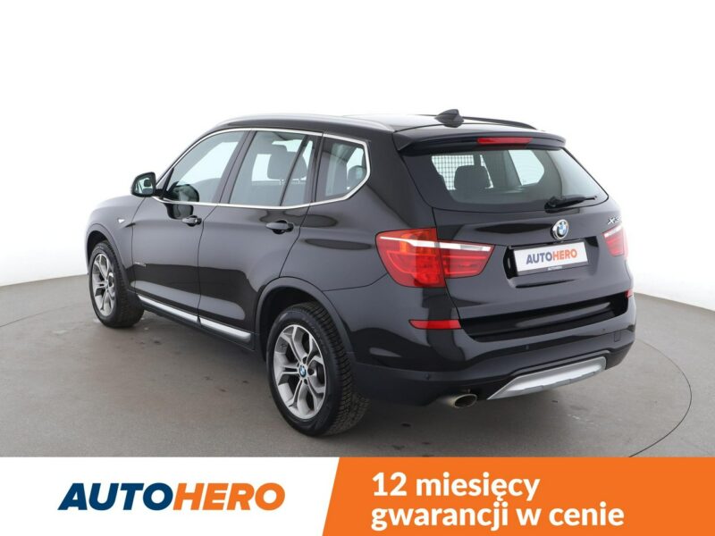 BMW X3 Automat 4x4 Skóra BI-Xenon duża navi grzane fotele pełna książka serwi F25 (2010-)