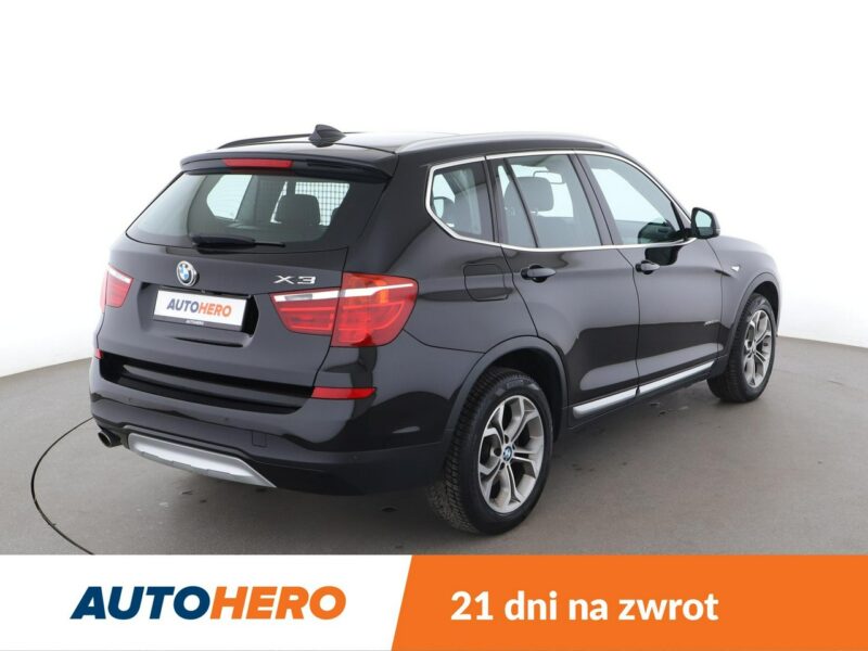 BMW X3 Automat 4x4 Skóra BI-Xenon duża navi grzane fotele pełna książka serwi F25 (2010-)