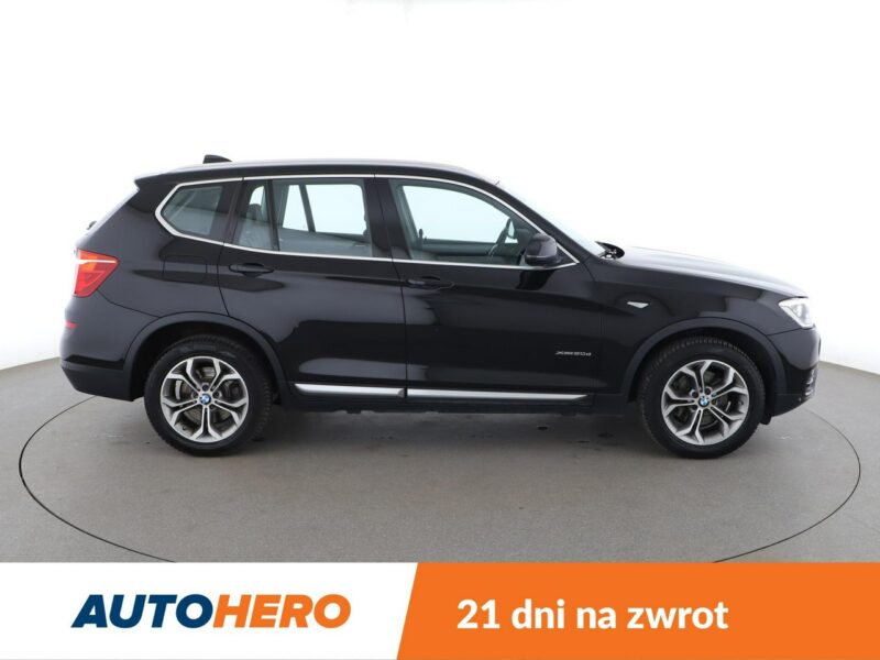 BMW X3 Automat 4x4 Skóra BI-Xenon duża navi grzane fotele pełna książka serwi F25 (2010-)
