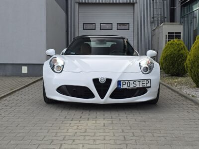 Alfa Romeo 4C SPIDER, Salon PL, Jeden Właściciel, Niski Przebieg, Faktura VAT