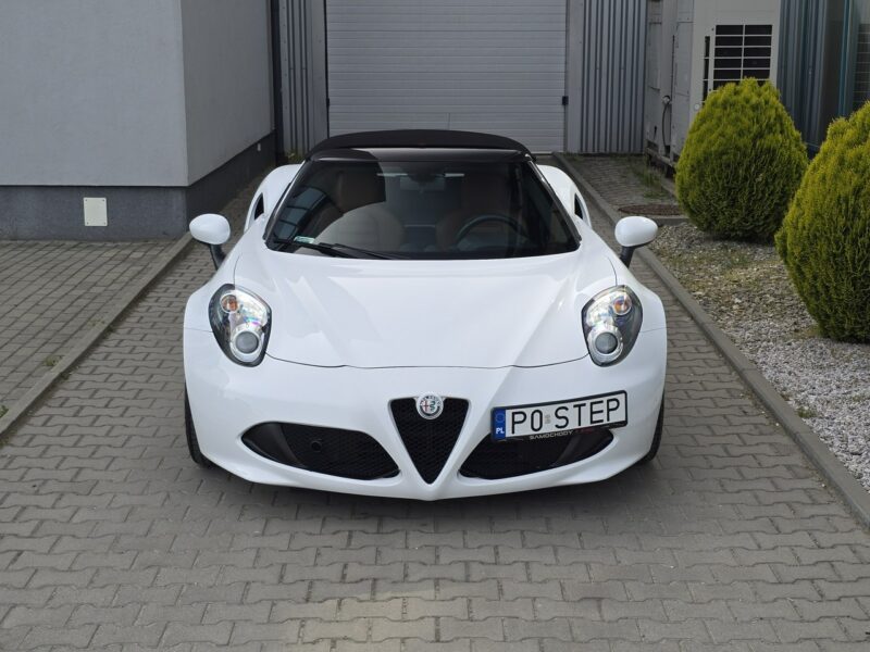Alfa Romeo 4C SPIDER, Salon PL, Jeden Właściciel, Niski Przebieg, Faktura VAT