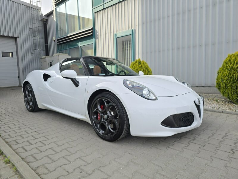 Alfa Romeo 4C SPIDER, Salon PL, Jeden Właściciel, Niski Przebieg, Faktura VAT