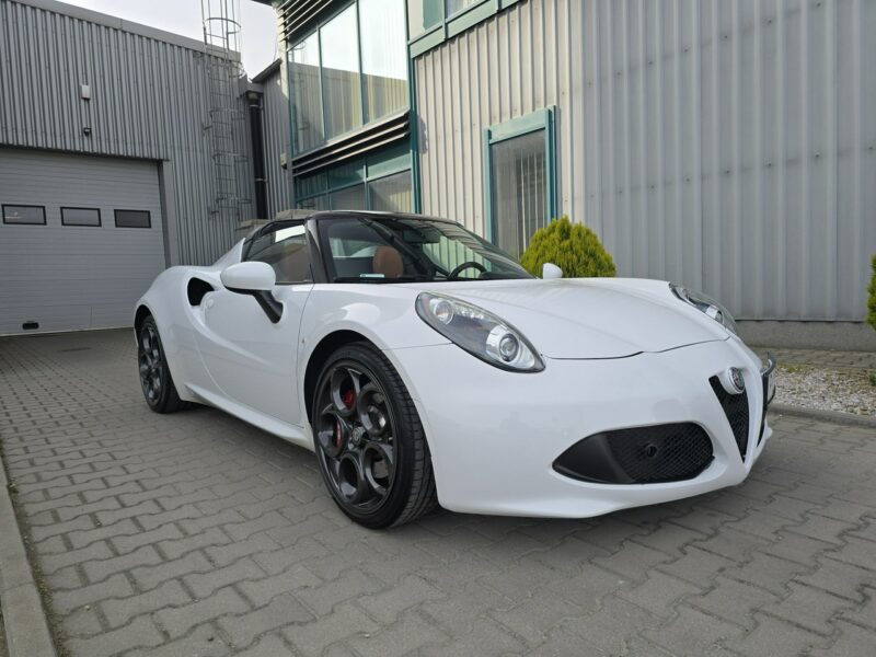 Alfa Romeo 4C SPIDER, Salon PL, Jeden Właściciel, Niski Przebieg, Faktura VAT