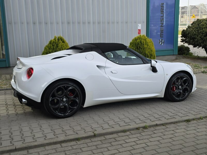 Alfa Romeo 4C SPIDER, Salon PL, Jeden Właściciel, Niski Przebieg, Faktura VAT