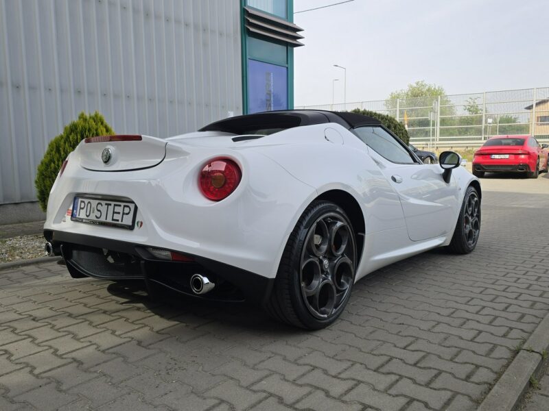 Alfa Romeo 4C SPIDER, Salon PL, Jeden Właściciel, Niski Przebieg, Faktura VAT