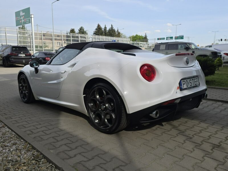 Alfa Romeo 4C SPIDER, Salon PL, Jeden Właściciel, Niski Przebieg, Faktura VAT