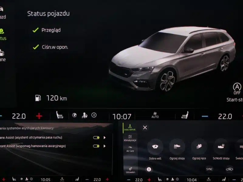 Škoda Octavia 4x4*200KM*Navi*FullLed*2xPdc*Klimatr*Android*Front/LaneAssist*Alu18* IV (2020-)