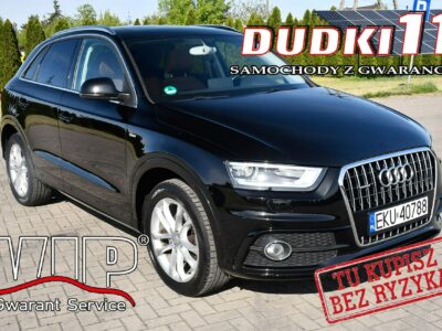 Audi Q3 2,0Tdi DUDKI11 4x4.Navi,Skóry.Panorama Dach.Klimatr 2 str.S-Line.OKAZJ I (2011-2018)