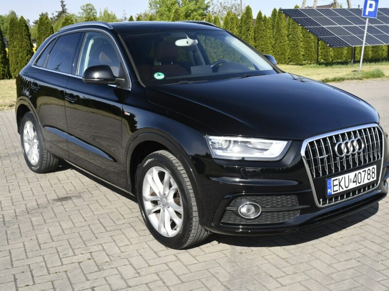 Audi Q3 2,0Tdi DUDKI11 4x4.Navi,Skóry.Panorama Dach.Klimatr 2 str.S-Line.OKAZJ I (2011-2018)