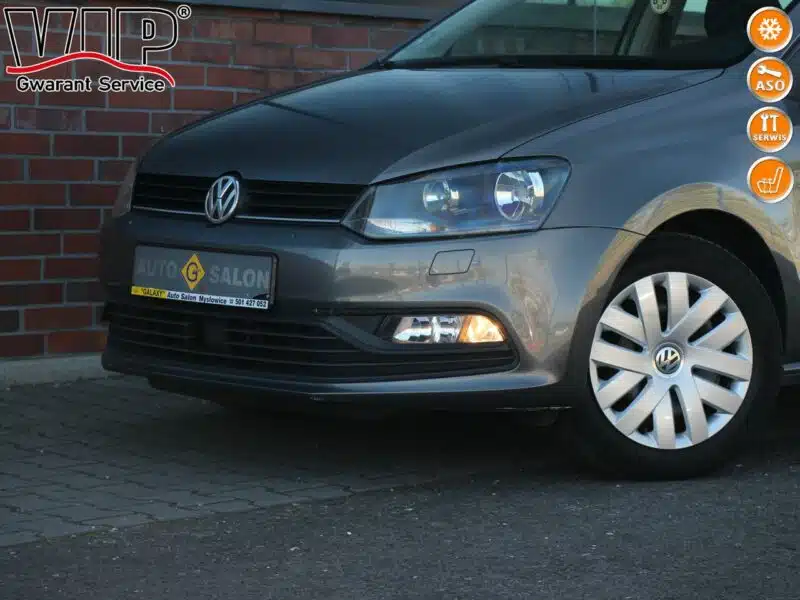 Volkswagen Polo Radar*Klima*GrzaneFotele*Esp*Komp*Temp*Bluet*Serwis*Gwar VGS !!! V (2009-2017)