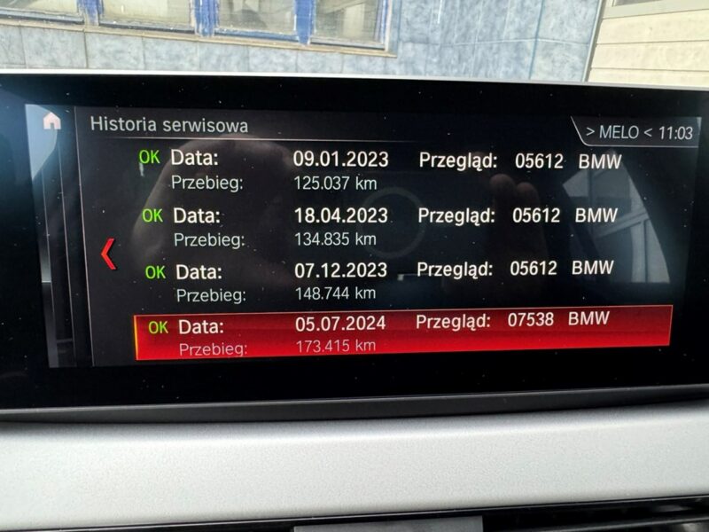 BMW X1 Pisemna Gwarancja 12 miesięcy II (F48) (2015-)