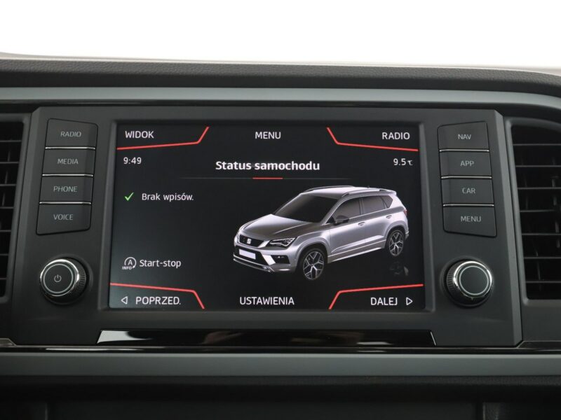 Seat Ateca Navi Klima Podgrzewane fotele Bluetooth