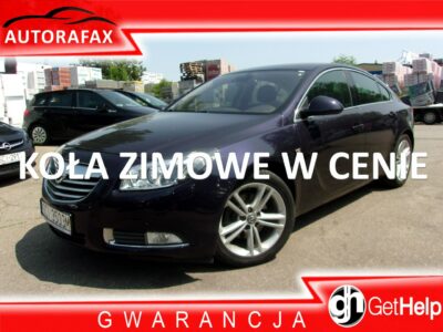 Opel Insignia Klimatronic 2-stref, Podgrz. fotele, 2 kpl. kół, Hatchback, Alu A (2008-2017)