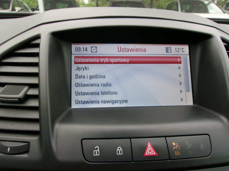 Opel Insignia Klimatronic 2-stref, Podgrz. fotele, 2 kpl. kół, Hatchback, Alu A (2008-2017)