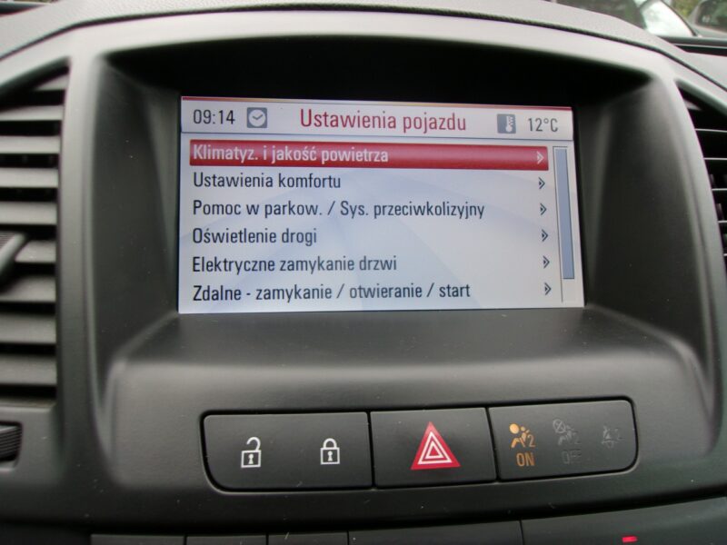 Opel Insignia Klimatronic 2-stref, Podgrz. fotele, 2 kpl. kół, Hatchback, Alu A (2008-2017)