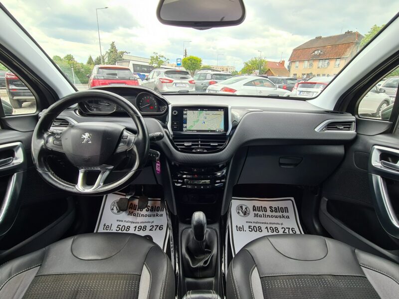 Peugeot 2008 Navi Kamera PDC Klimatronik Led Półskóry Sensory Tempomat Halogeny Alu I (2013-2019)
