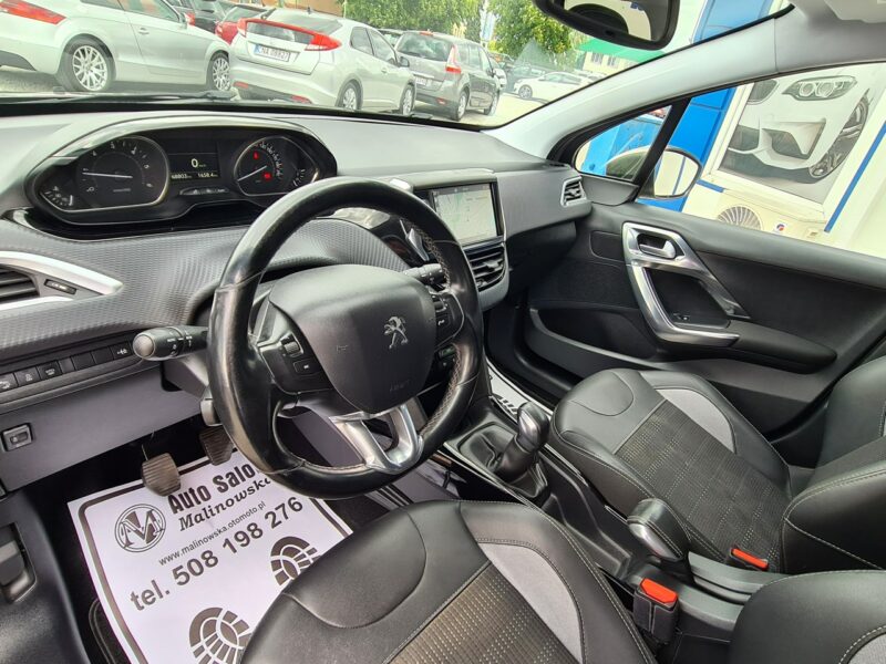 Peugeot 2008 Navi Kamera PDC Klimatronik Led Półskóry Sensory Tempomat Halogeny Alu I (2013-2019)
