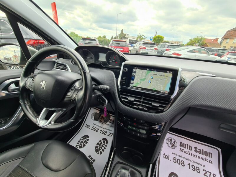 Peugeot 2008 Navi Kamera PDC Klimatronik Led Półskóry Sensory Tempomat Halogeny Alu I (2013-2019)