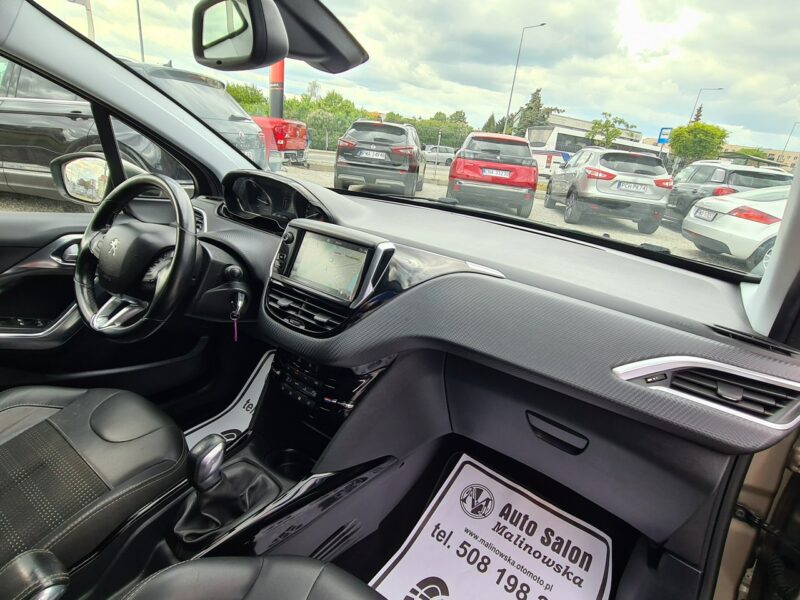 Peugeot 2008 Navi Kamera PDC Klimatronik Led Półskóry Sensory Tempomat Halogeny Alu I (2013-2019)