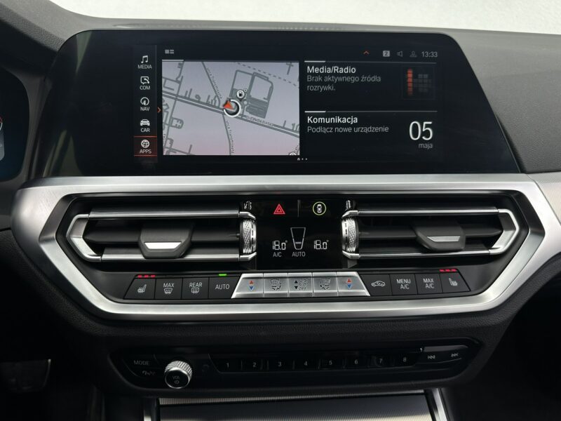 BMW 330 M-Pakiet, FV-23%, Martwe pole, Fotele sportowe z pamięcią, Salon PL G20 (2019-)