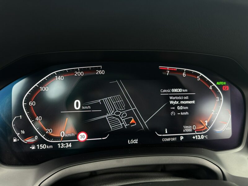 BMW 330 M-Pakiet, FV-23%, Martwe pole, Fotele sportowe z pamięcią, Salon PL G20 (2019-)