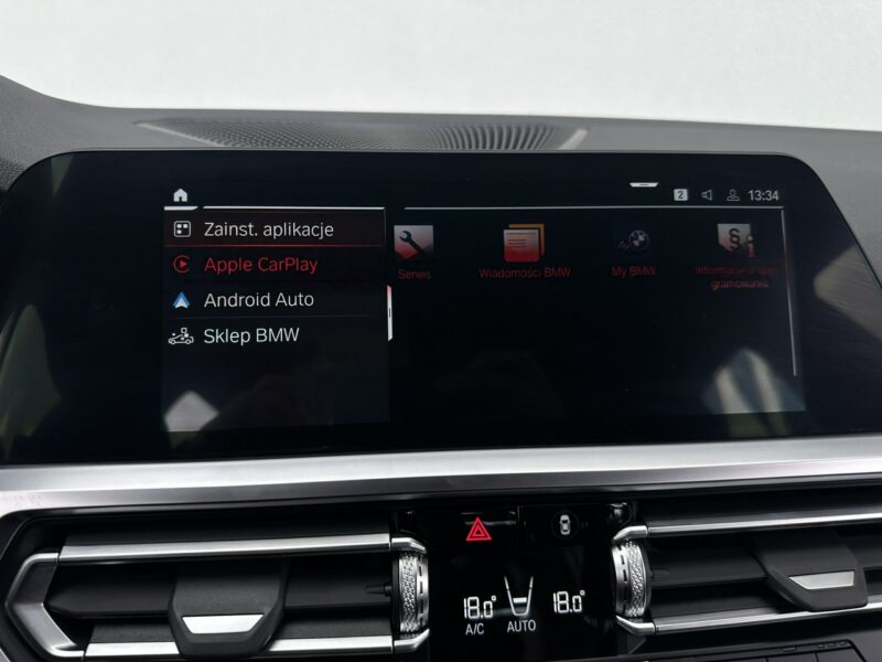 BMW 330 M-Pakiet, FV-23%, Martwe pole, Fotele sportowe z pamięcią, Salon PL G20 (2019-)