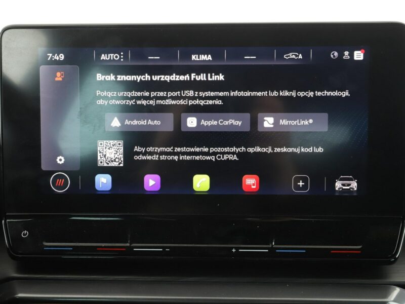 Cupra Formentor FV23% DSG virtual navi kamera ACC FullLED climatronic Asystenci