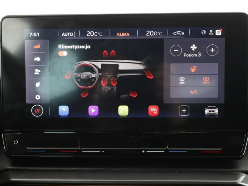 Cupra Formentor FV23% DSG virtual navi kamera ACC FullLED climatronic Asystenci