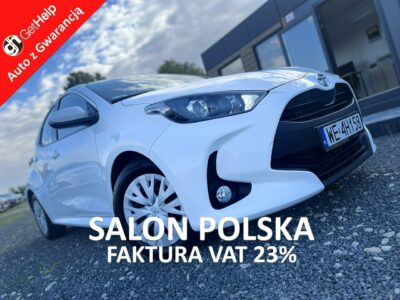 Toyota Yaris Salon Polska Poleasingowy I właściciel Serwis ASO VAT 23% Bezwypadkowy IV (2020-)