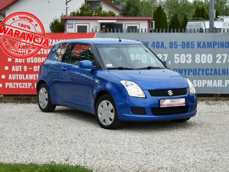 Suzuki Swift 1.3 Benzyna 92KM 2009r. Klima Isofix 176tkm Polecam IV (2004-2010)