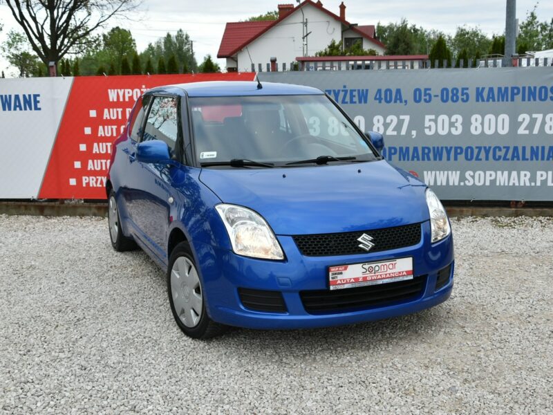 Suzuki Swift 1.3 Benzyna 92KM 2009r. Klima Isofix 176tkm Polecam IV (2004-2010)