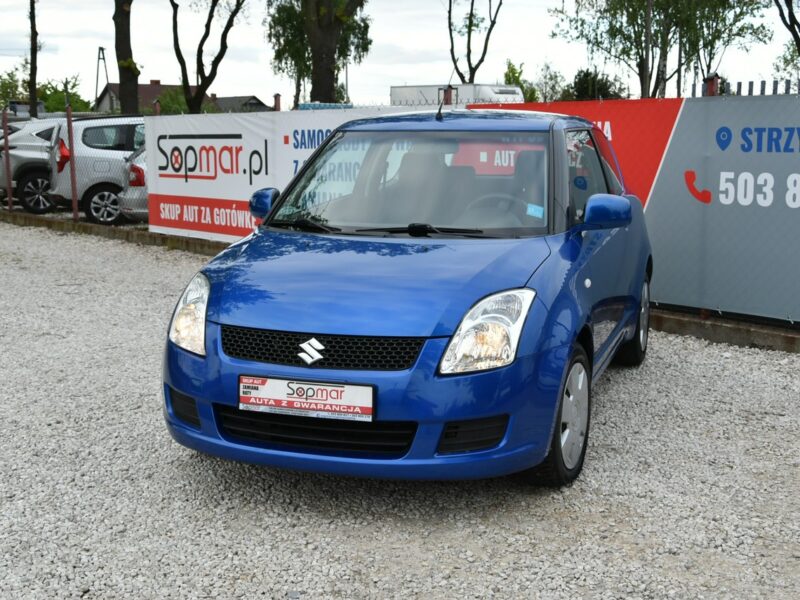 Suzuki Swift 1.3 Benzyna 92KM 2009r. Klima Isofix 176tkm Polecam IV (2004-2010)