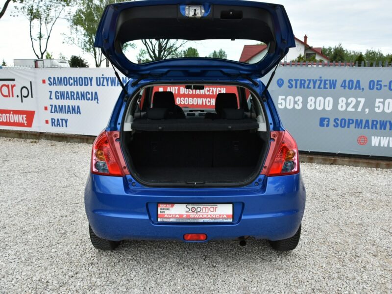 Suzuki Swift 1.3 Benzyna 92KM 2009r. Klima Isofix 176tkm Polecam IV (2004-2010)