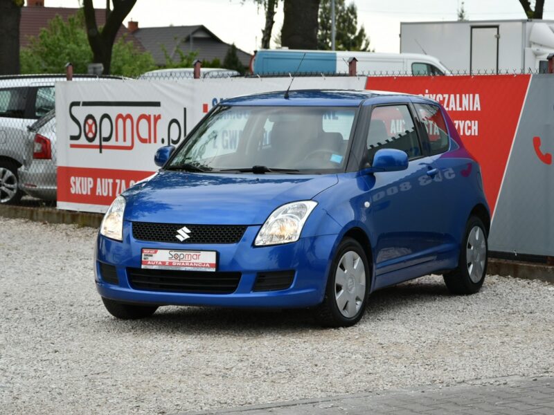 Suzuki Swift 1.3 Benzyna 92KM 2009r. Klima Isofix 176tkm Polecam IV (2004-2010)